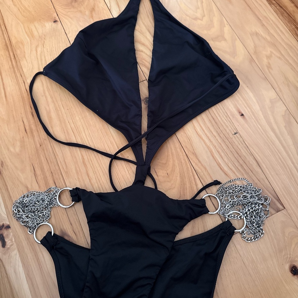 COPY - Beach Bunny Black One Piece Swimsuit